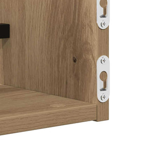Wandregal 2er Set Artisan Eiche 60cm