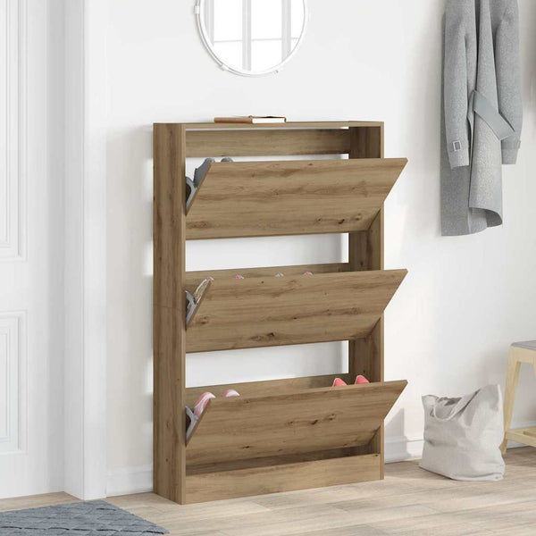 Schuhschrank Artisan Eiche 80cm