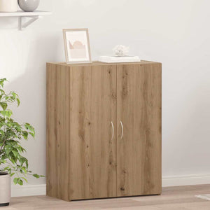 Büroschrank Altholz mit Regal