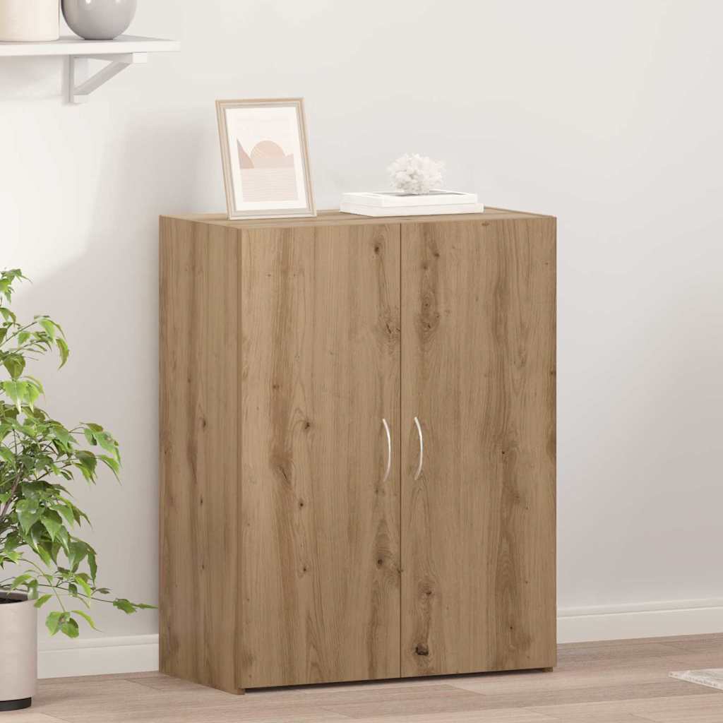Büroschrank Altholz mit Regal