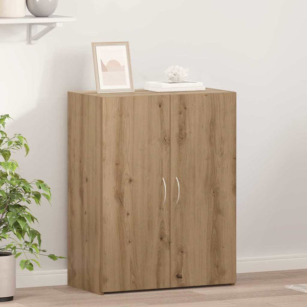 Büroschrank Altholz mit Regal