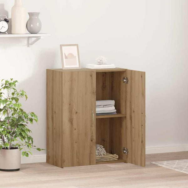 Büroschrank Altholz mit Regal