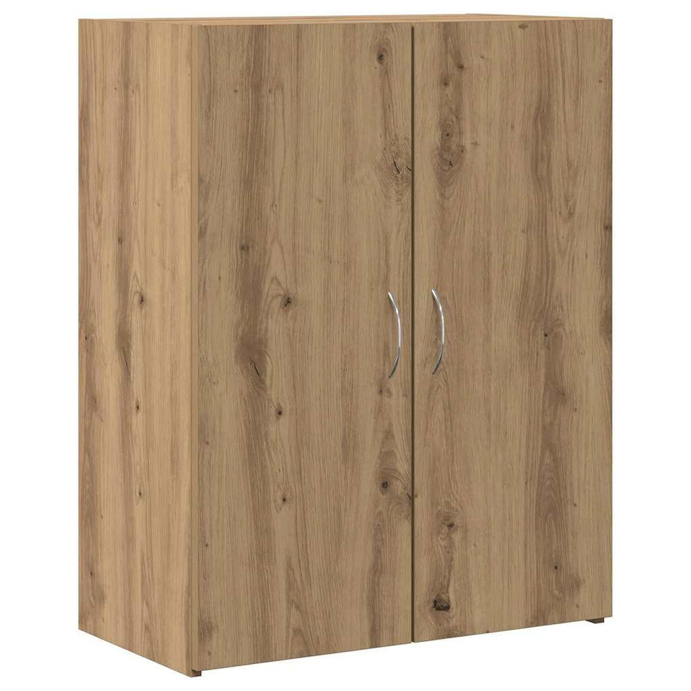 Büroschrank Altholz mit Regal