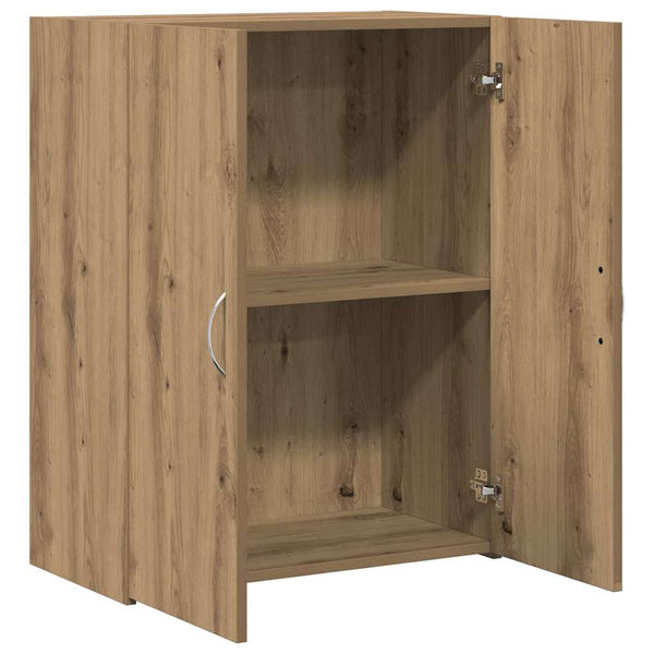 Büroschrank Altholz mit Regal