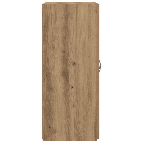 Büroschrank Altholz mit Regal