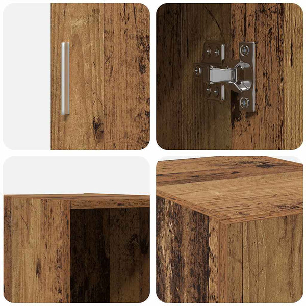 Wandschrank Altholz 30x42,5x39,5 cm
