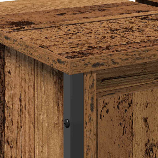 Waschbeckenschrank Altholz 60x35x60cm