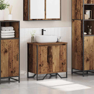 Waschbeckenschrank Altholz 60x35x60cm