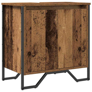 Waschbeckenschrank Altholz 60x35x60cm