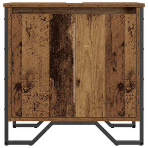 Waschbeckenschrank Altholz 60x35x60cm