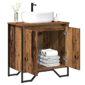 Waschbeckenschrank Altholz 60x35x60cm