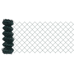 Grüner Kettenzaun 10 x 0,6 m