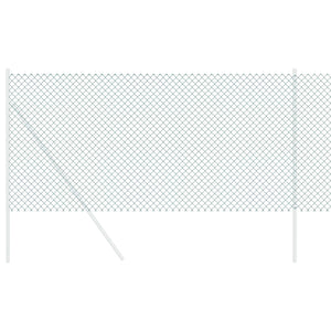 Grüner Kettenzaun Stahl 10 x 1,2 m