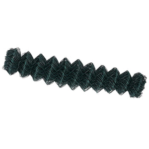 Grüner Kettenzaun Stahl 10 x 1,4 m