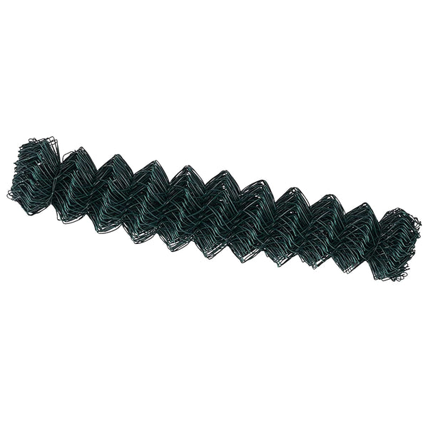 Grüner Kettenzaun Stahl 10 x 1,4 m