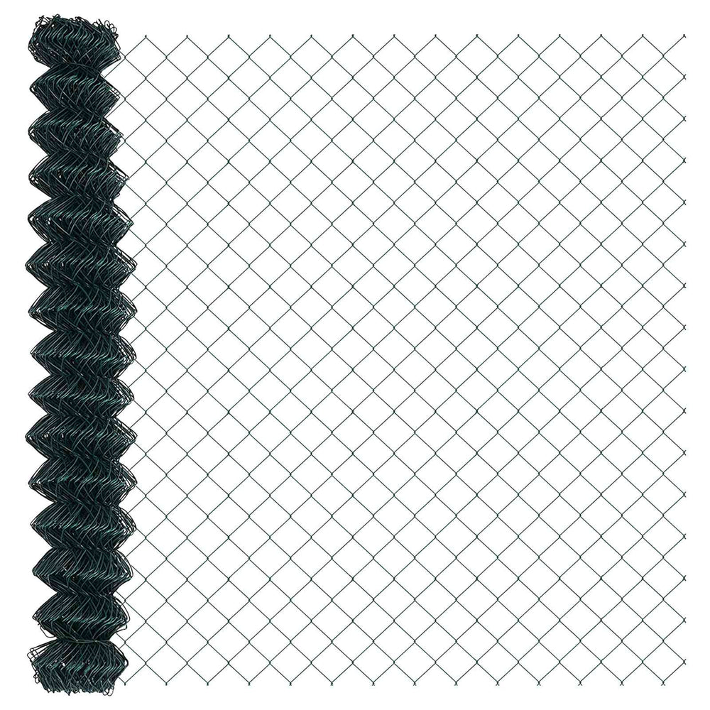 Grüner Kettenzaun 10 x 1,5 m
