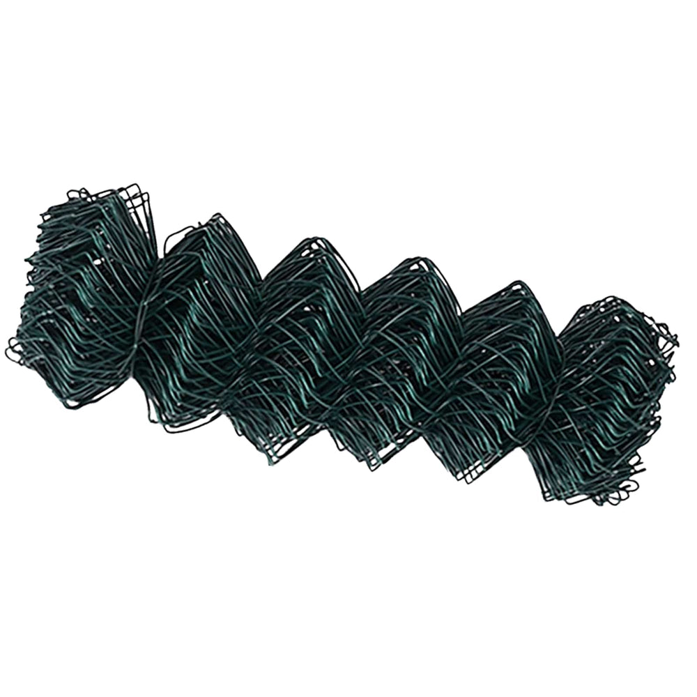 Grüner Kettenzaun 25 x 0,4 m