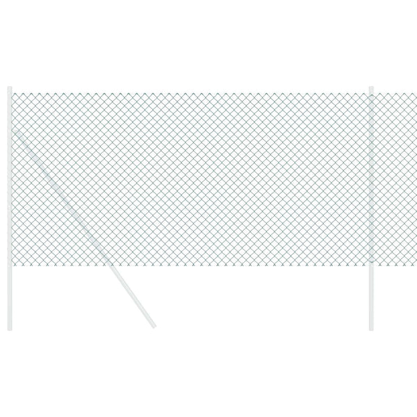 Grüner Kettenzaun 25 x 1 m