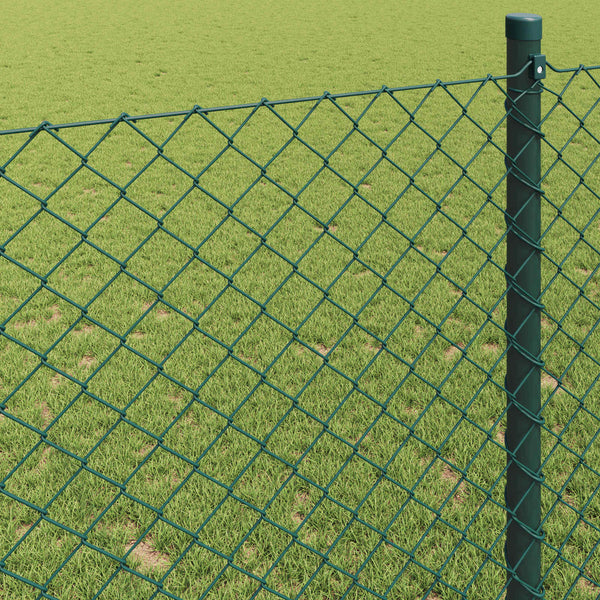 Grüner Kettenzaun 25 x 1,2 m