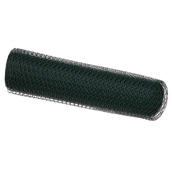 Hexagonzaun Grün 0,4 x 10 m PVC