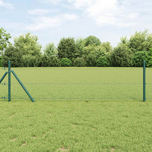 Hexagonzaun Grün 0,4x10m Stahl