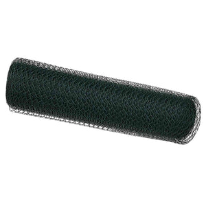 Hexagonzaun Grün 0,4x10m Stahl