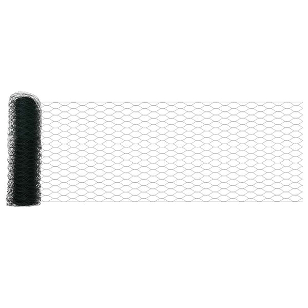 Hexagonzaun Grün Stahl 0,5 x 100 m