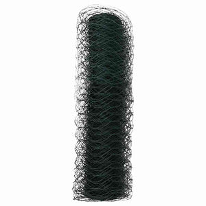 Hexagonzaun Grün Stahl 0,5 x 100 m