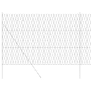 Hexagonzaun Grau 1,6x10m Stahl