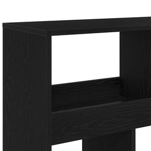 vidaXL Bibliothèques 2 pcs Noir aspect chêne 100 x 33 x 187,5 cm