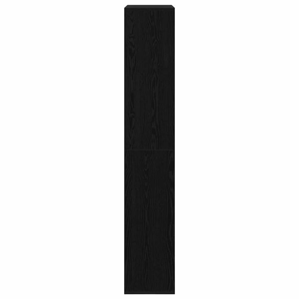 vidaXL Bibliothèques 2 pcs Noir aspect chêne 100 x 33 x 187,5 cm