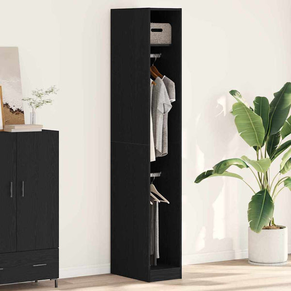 vidaXL Armoire avec étagère en bois de récupération 30 x 50 x 200 cm Bois d'ingénierie
