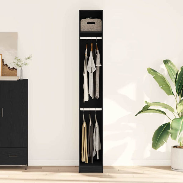 vidaXL Armoire avec étagère en bois de récupération 30 x 50 x 200 cm Bois d'ingénierie
