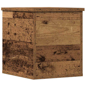 Aufbewahrungsbox Altholz 30x35x35 cm