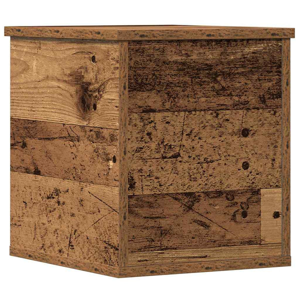Aufbewahrungsbox Altholz 30x35x35 cm