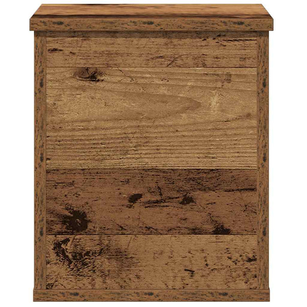 Aufbewahrungsbox Altholz 30x35x35 cm