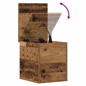 Aufbewahrungsbox Altholz 30x35x35 cm