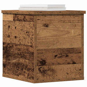 Aufbewahrungsbox Altholz 30x35x35 cm