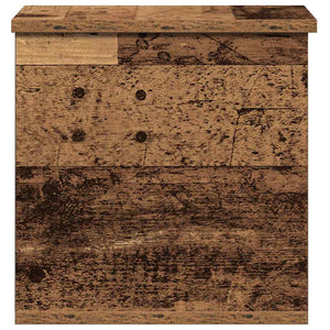 Aufbewahrungsbox Altholz 30x35x35 cm