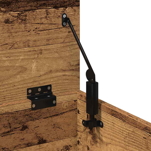 Aufbewahrungsbox Altholz 60x35x35 cm