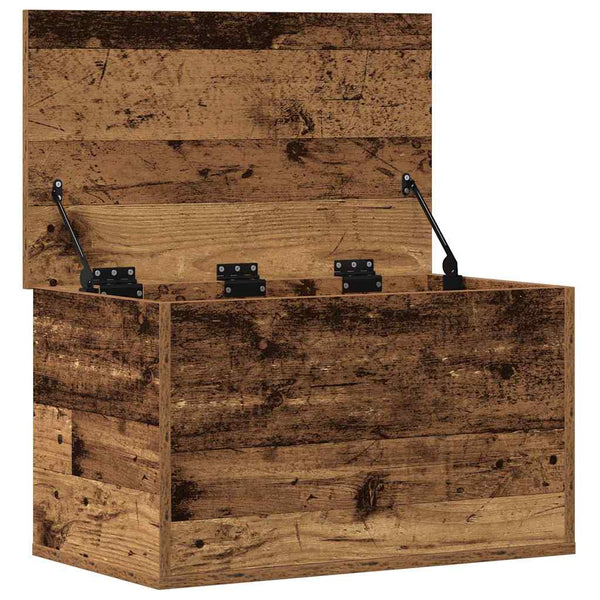 Aufbewahrungsbox Altholz 60x35x35 cm