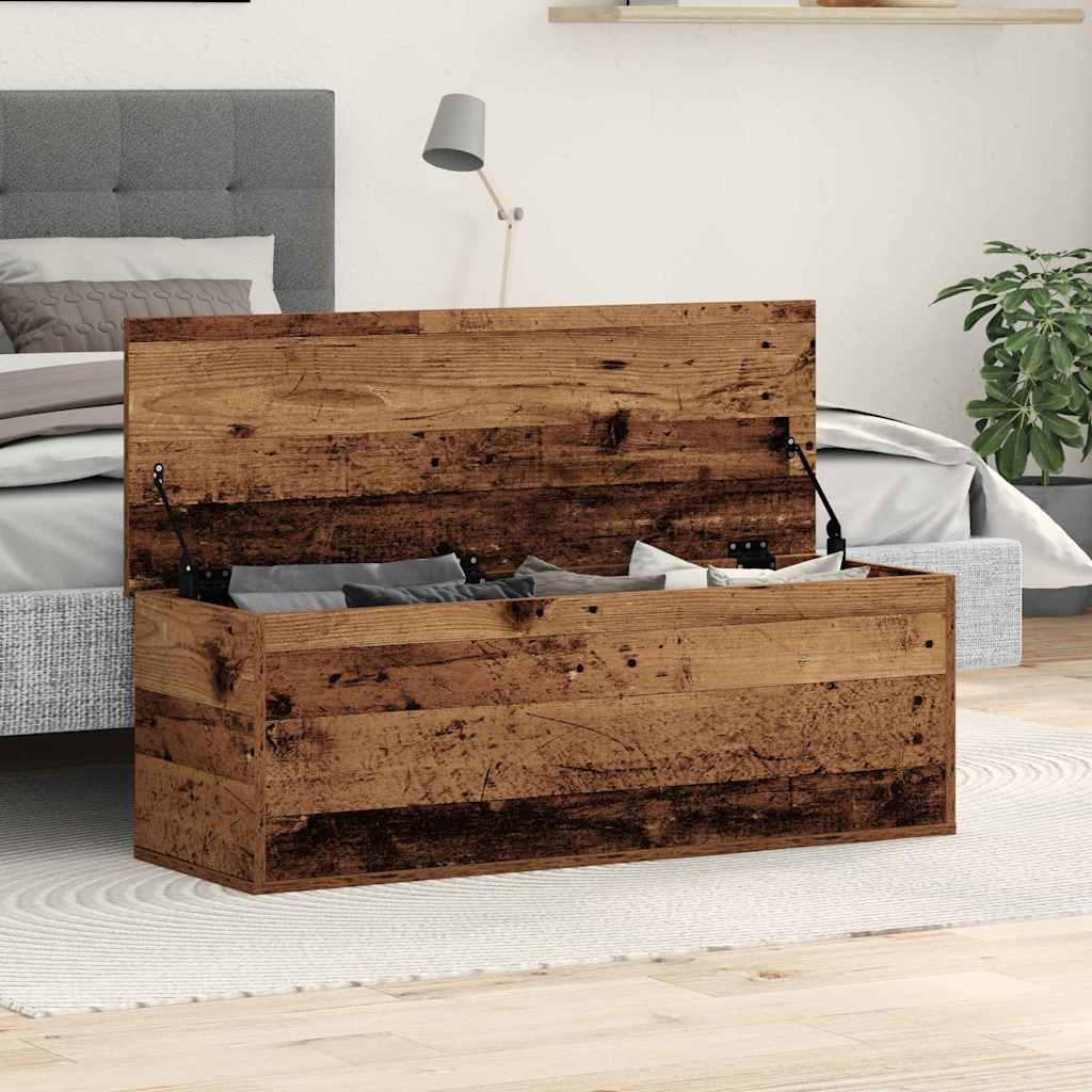 Aufbewahrungsbox Altholz 102 cm