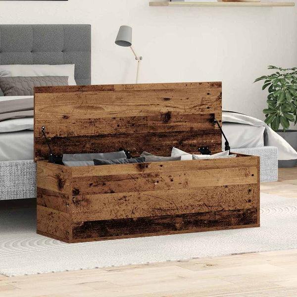 Aufbewahrungsbox Altholz 102 cm