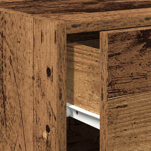Sideboard Altholz mit Schubladen 93 cm