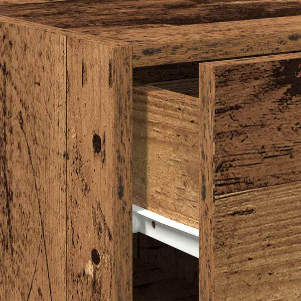 Sideboard Altholz mit Schubladen 93 cm