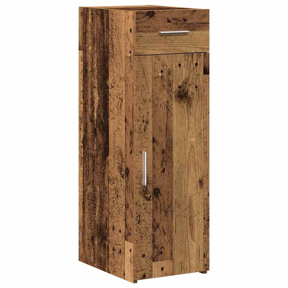 vidaXL Sideboard with Drawers Reclaimed Wood 30 x 42.5 x 93 cm