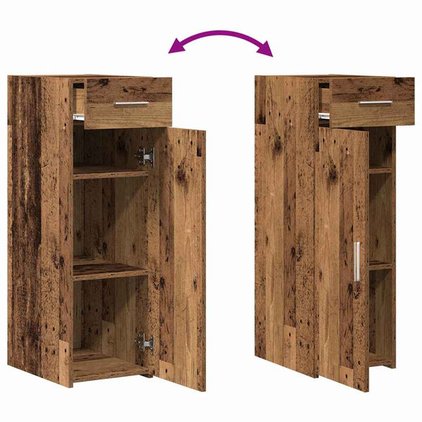 Sideboard Altholz mit Schubladen 93 cm