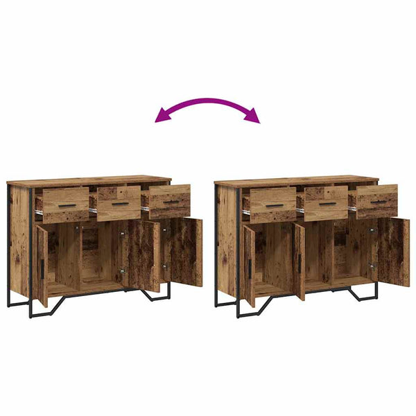 Sideboard Altholz mit Schubladen 97 cm