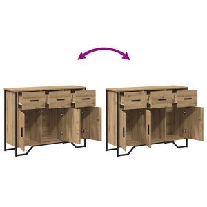 Sideboard Artisan-Eiche mit Schubladen
