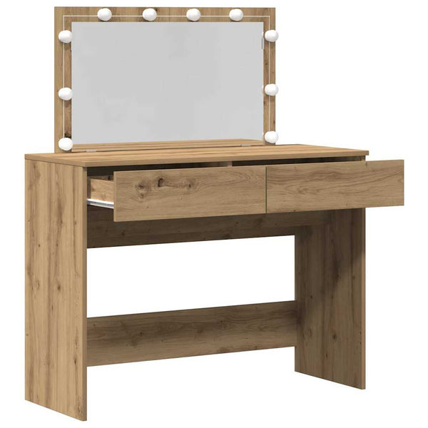 Schminktisch Artisan Eiche mit Spiegel